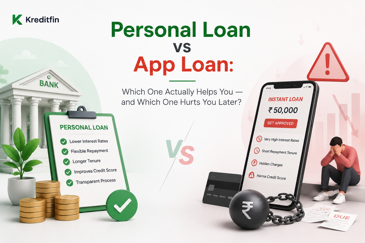 Personal Loan vs App Loan: Which One Actually Helps You — and Which One Hurts You Later?